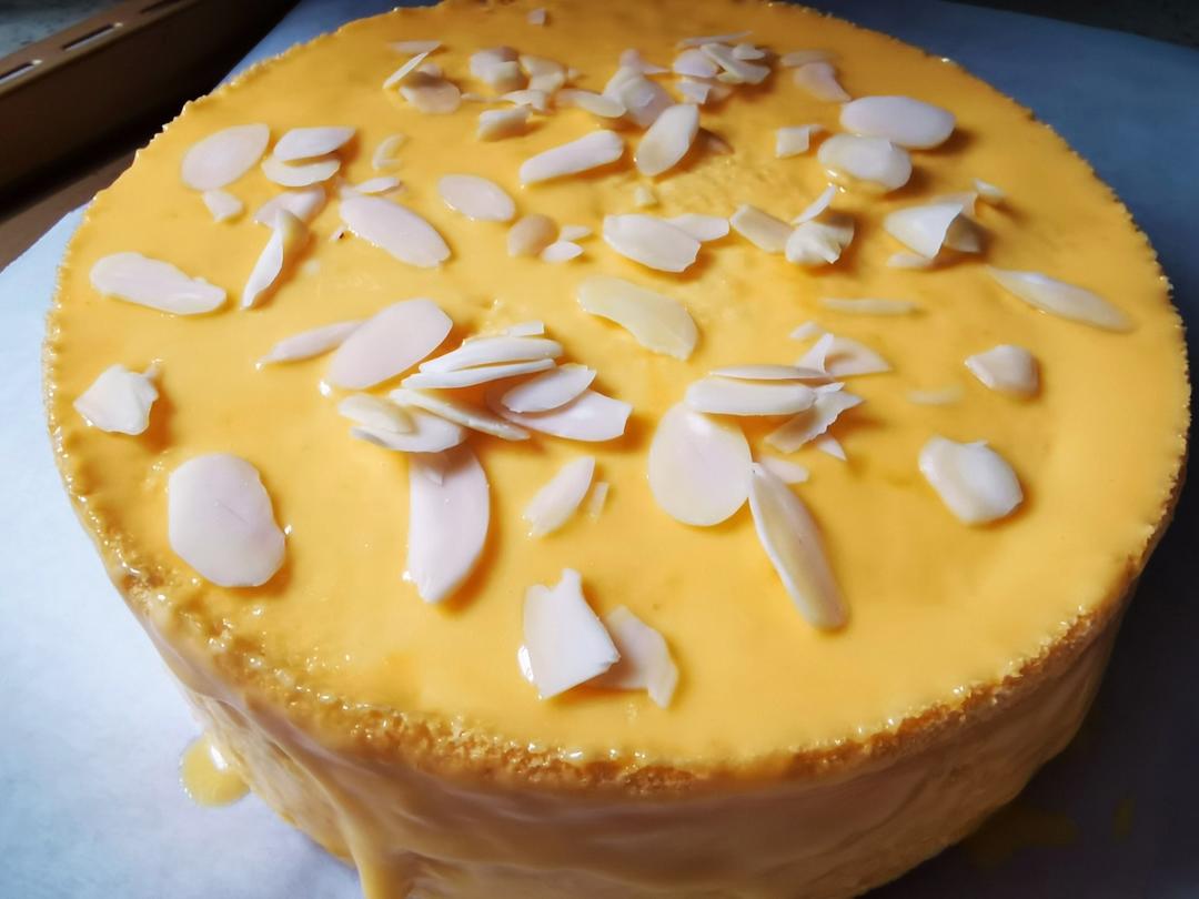 双重芝士岩烧蜂蜜蛋糕 | 岩烧酱+乳酪戚风,完胜岩烧乳酪吐司!