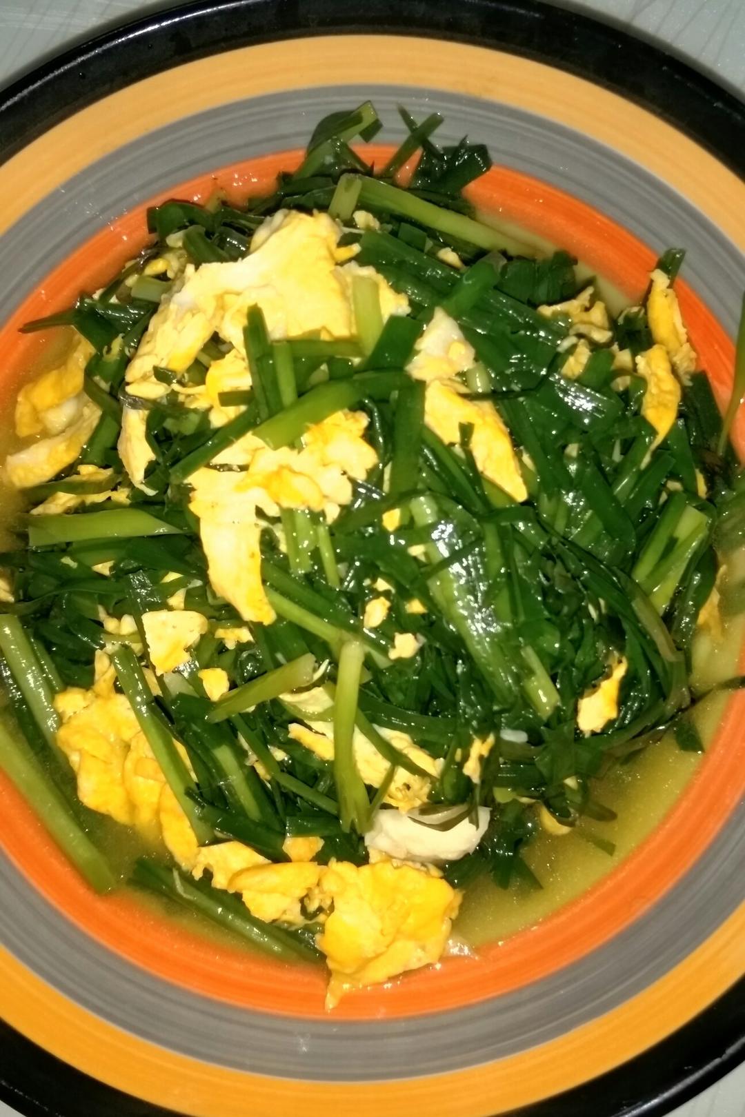 韭菜炒鸡蛋