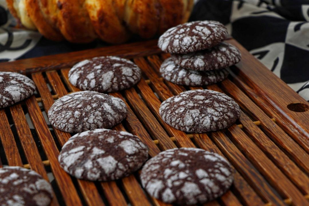 美式可可裂纹曲奇