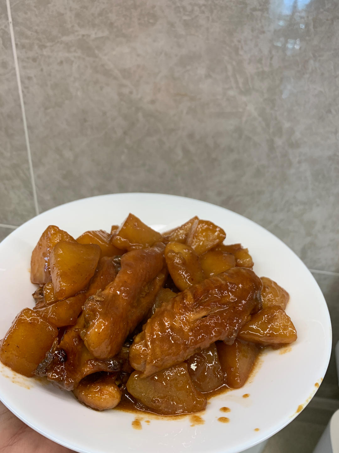照烧土豆鸡翅根