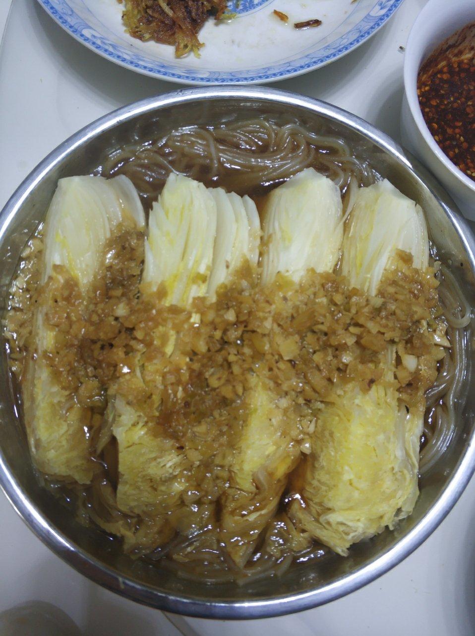 蒜蓉粉丝娃娃菜