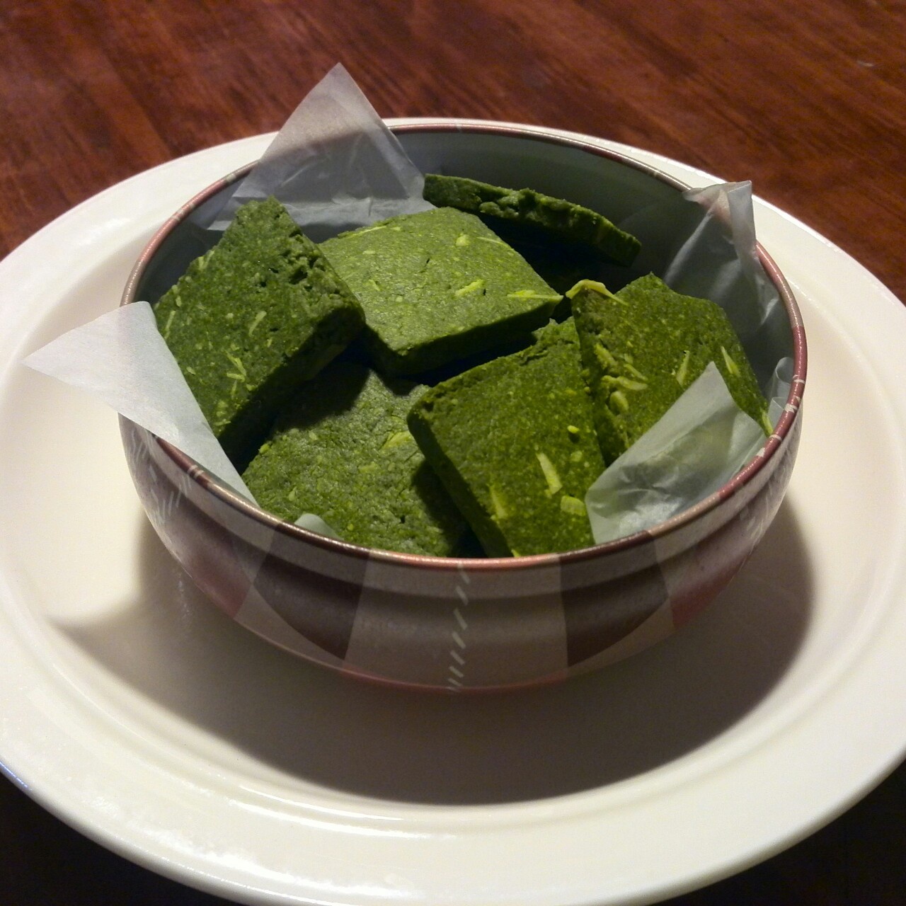 抹茶杏仁饼干