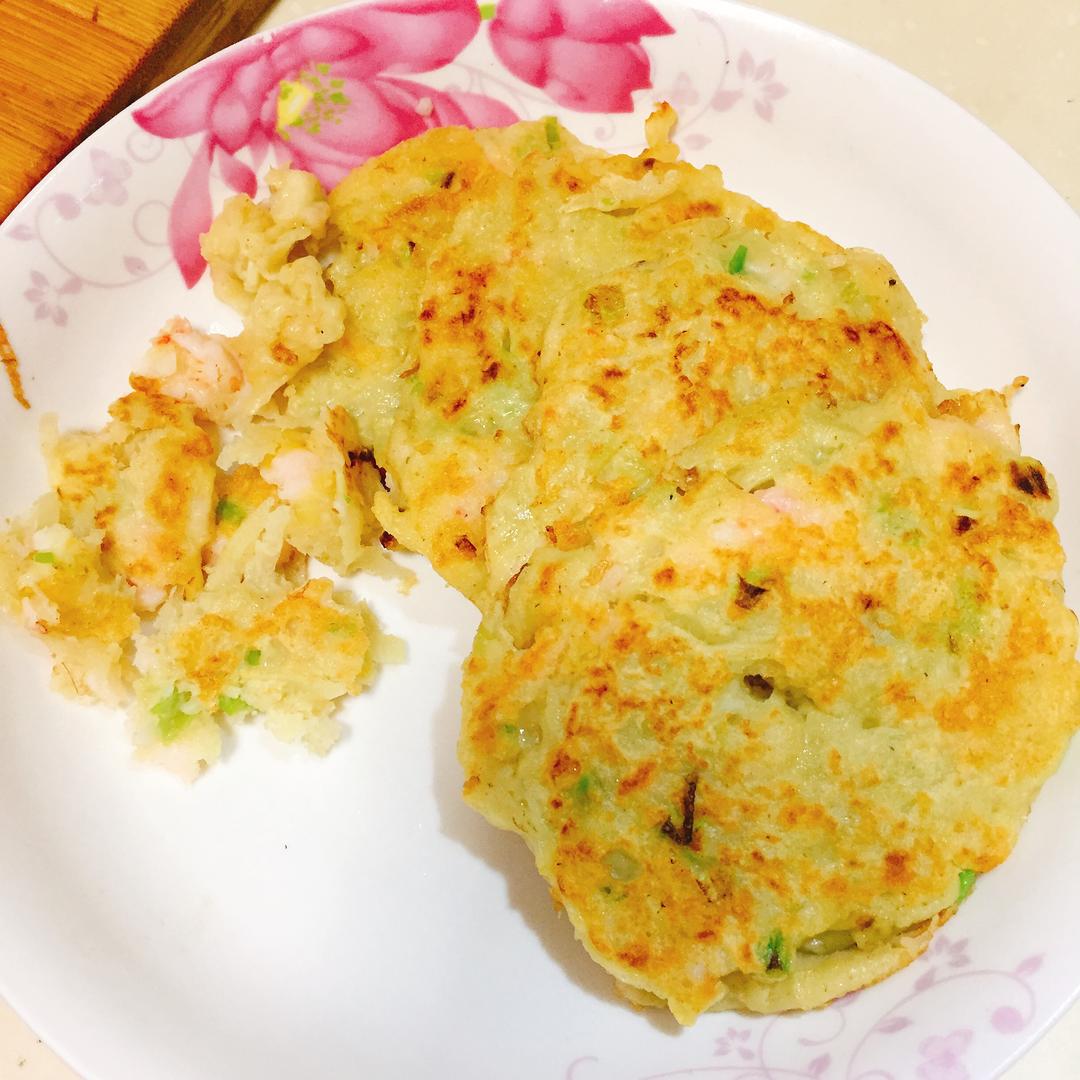 虾仁土豆饼