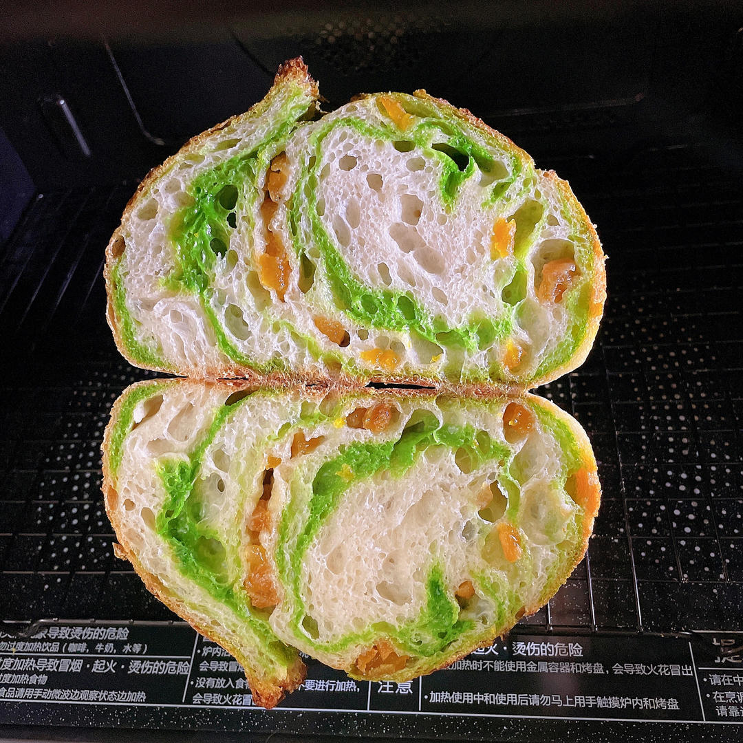 玫瑰天然酵种欧包