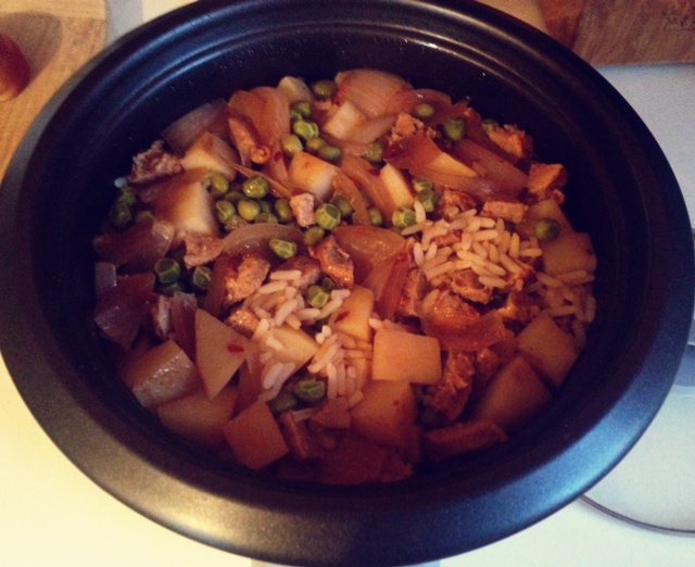 土豆焖饭（电饭锅版）