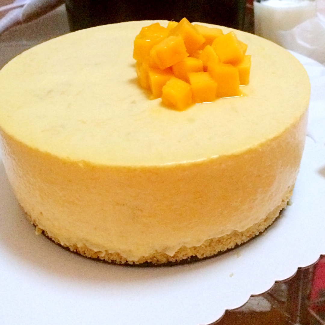 【视频】芒果慕斯（6寸） | 含镜面果胶配方