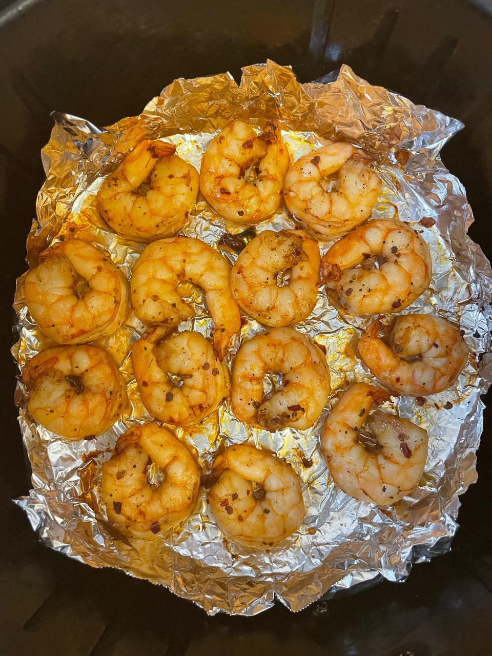 烤虾仁 (空气炸锅)