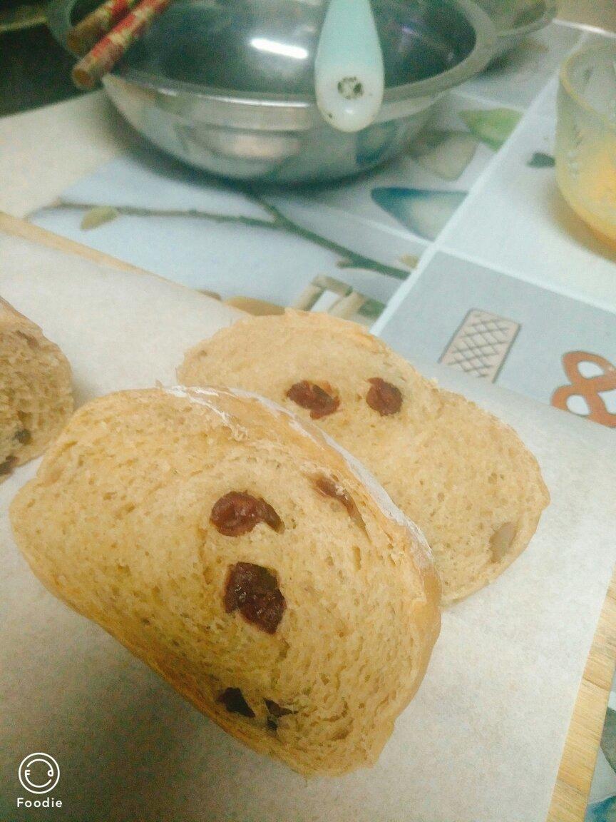 蔓越莓核桃软欧（轻松一次发酵）