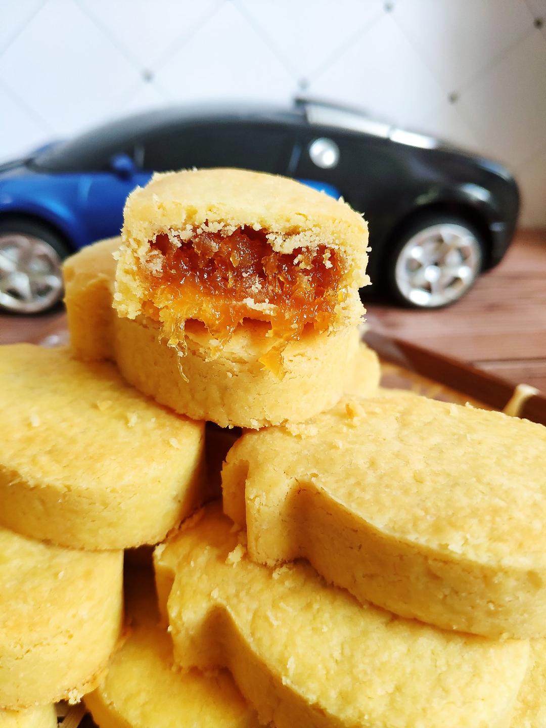 桃桃花雨做的凤梨酥