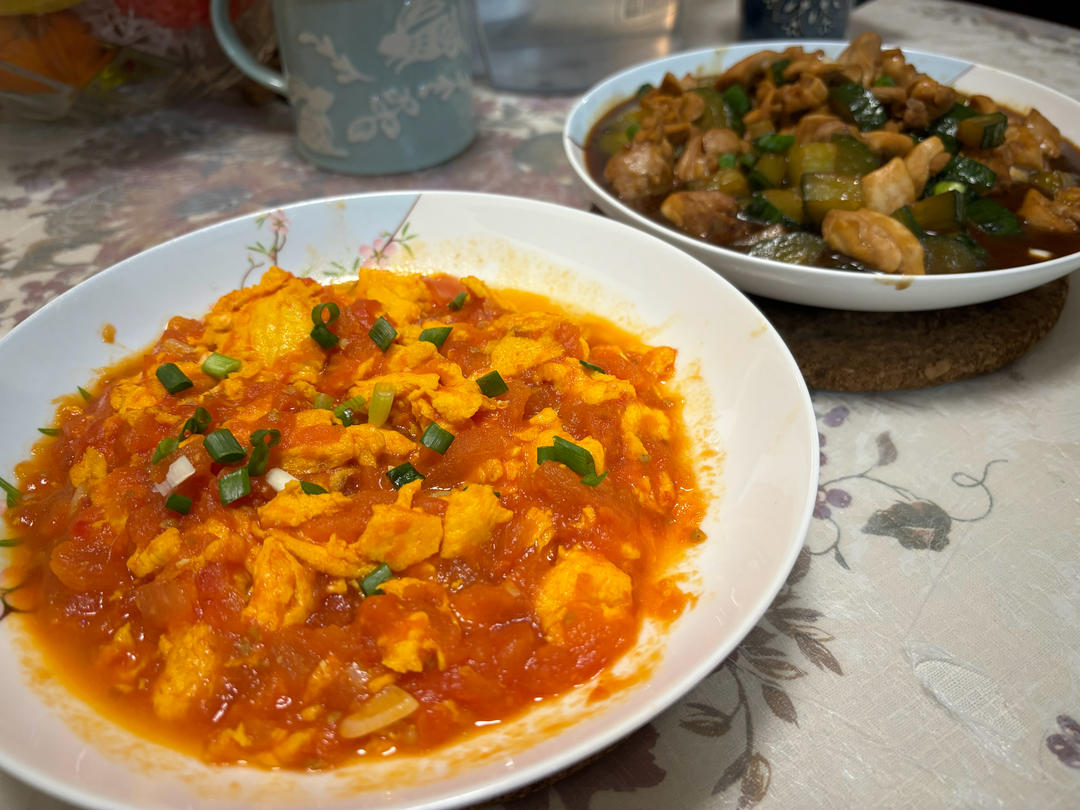 超嫩滑的番茄炒蛋