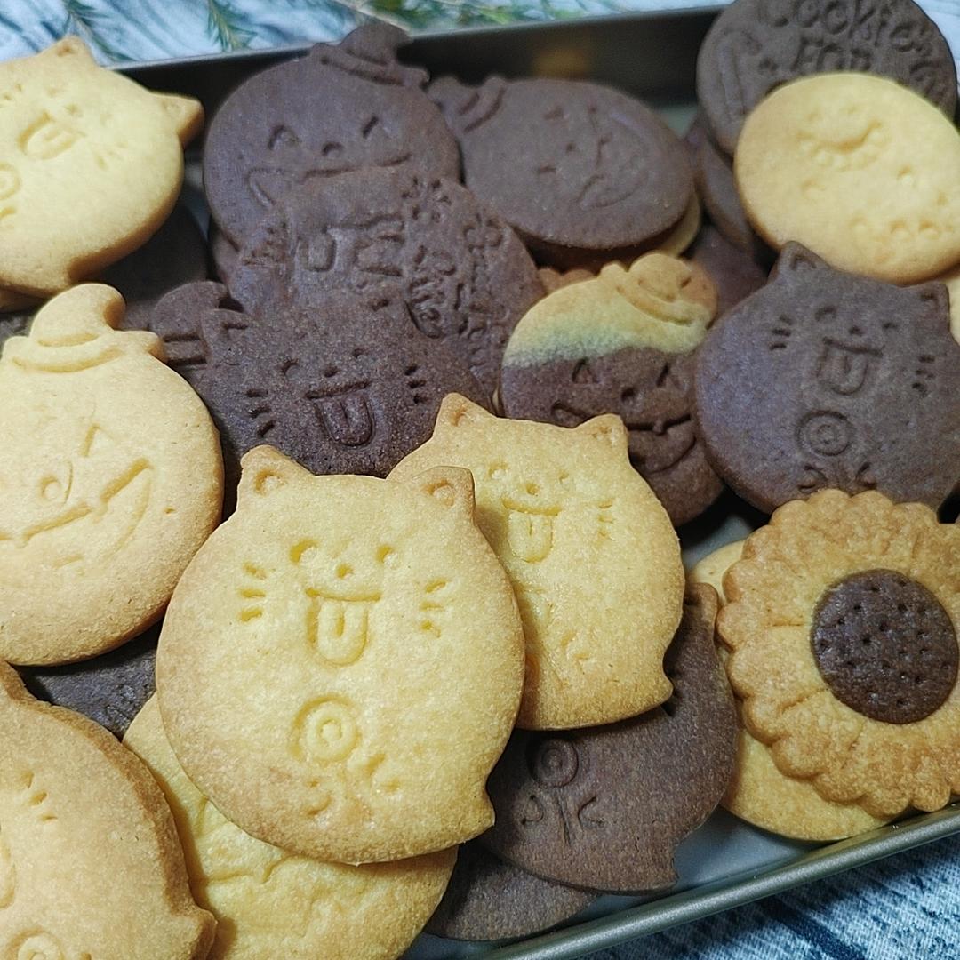 最好操作的卡通曲奇饼干—万圣节篇