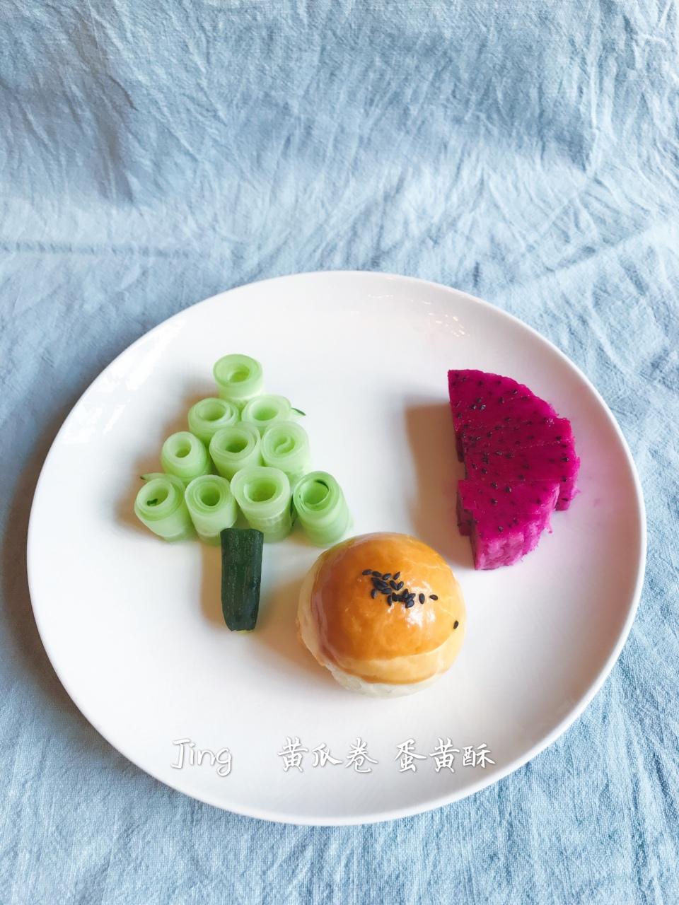 辅食 青瓜卷