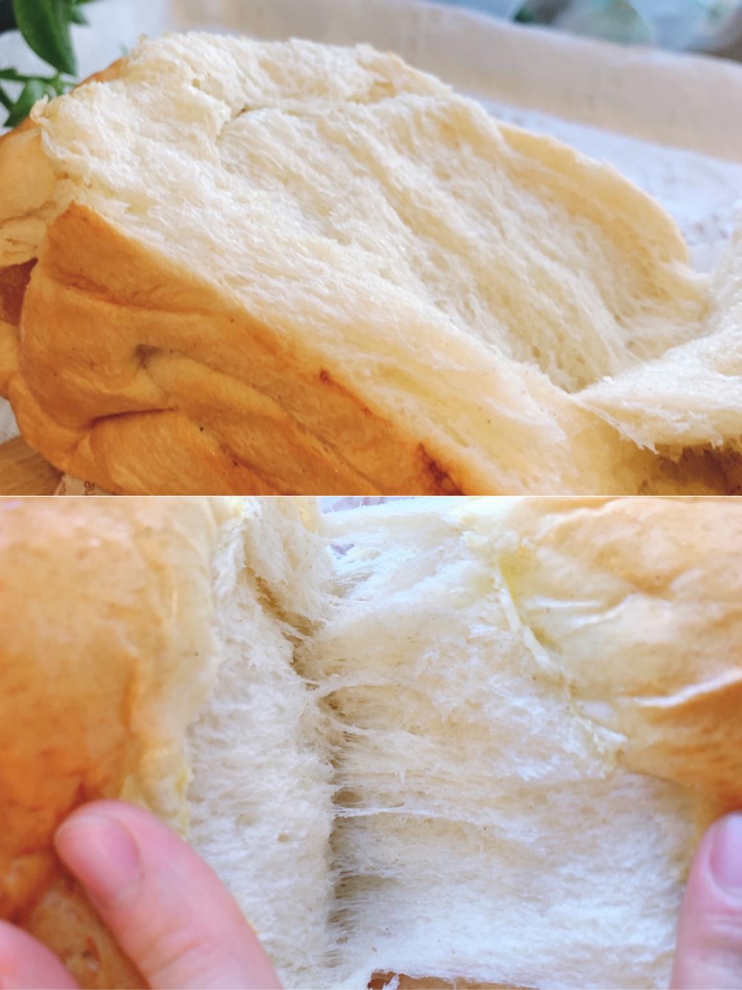 纯奶手撕吐司的做法 步骤1