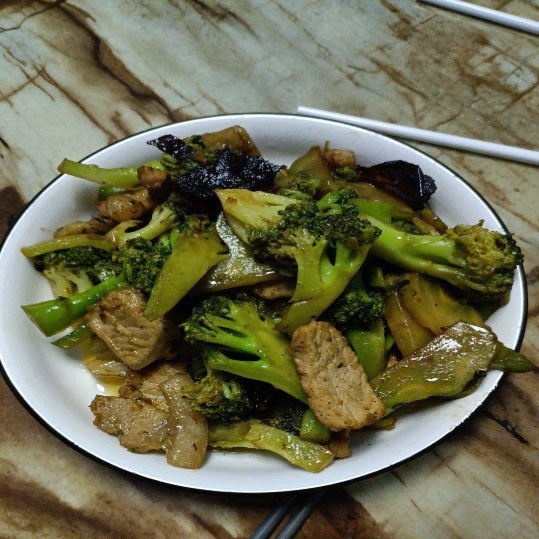 西兰花炒肉