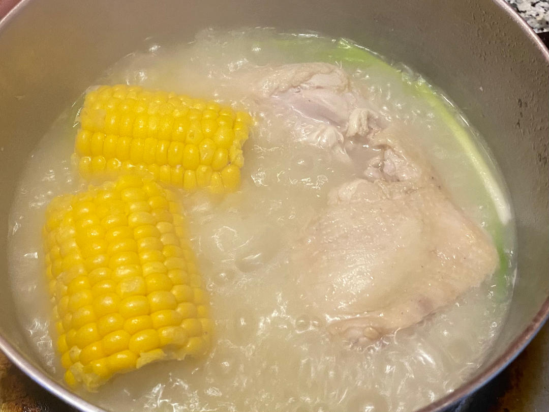 没有浮末的省心鸡腿汤（煮锅版
