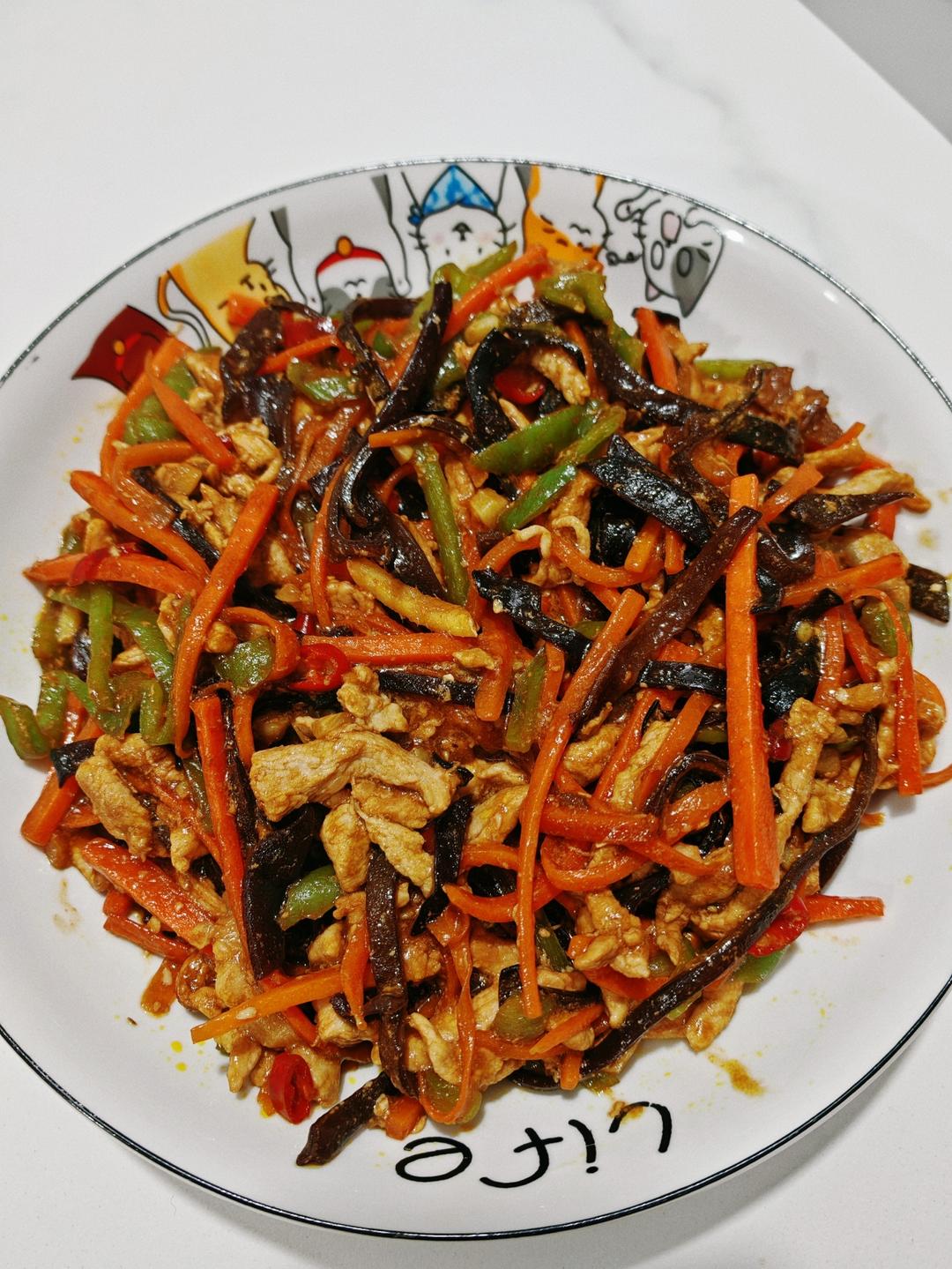 鱼香肉丝（下饭家常菜）