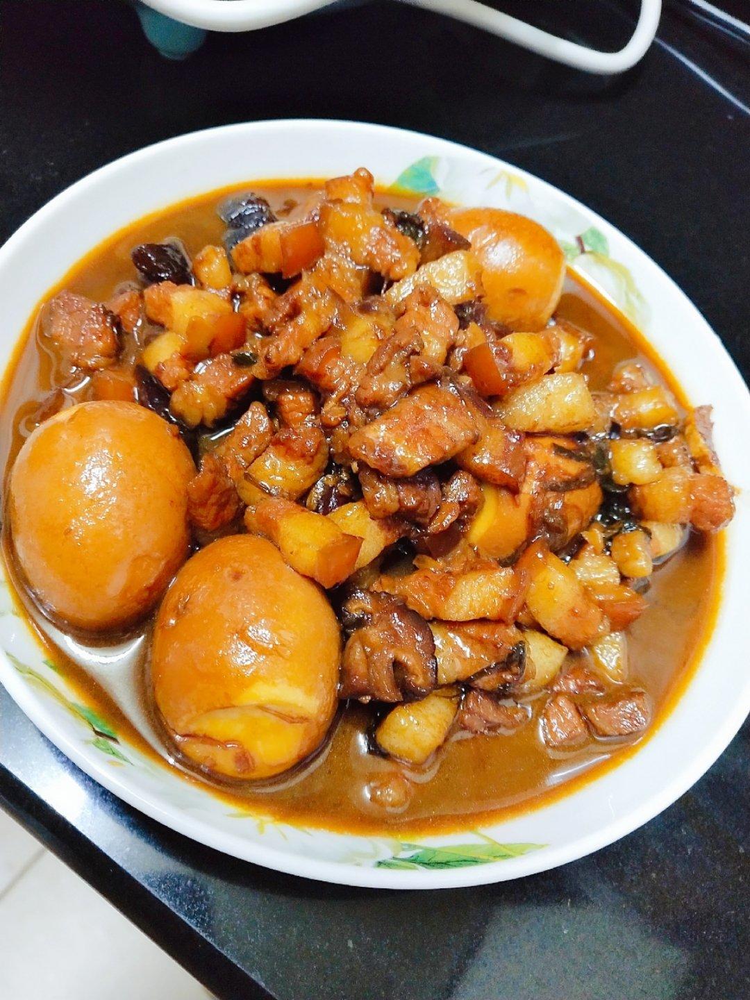 台式卤肉饭
