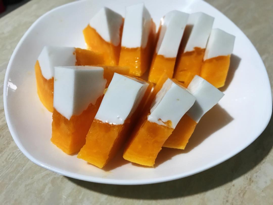 木瓜椰奶冻