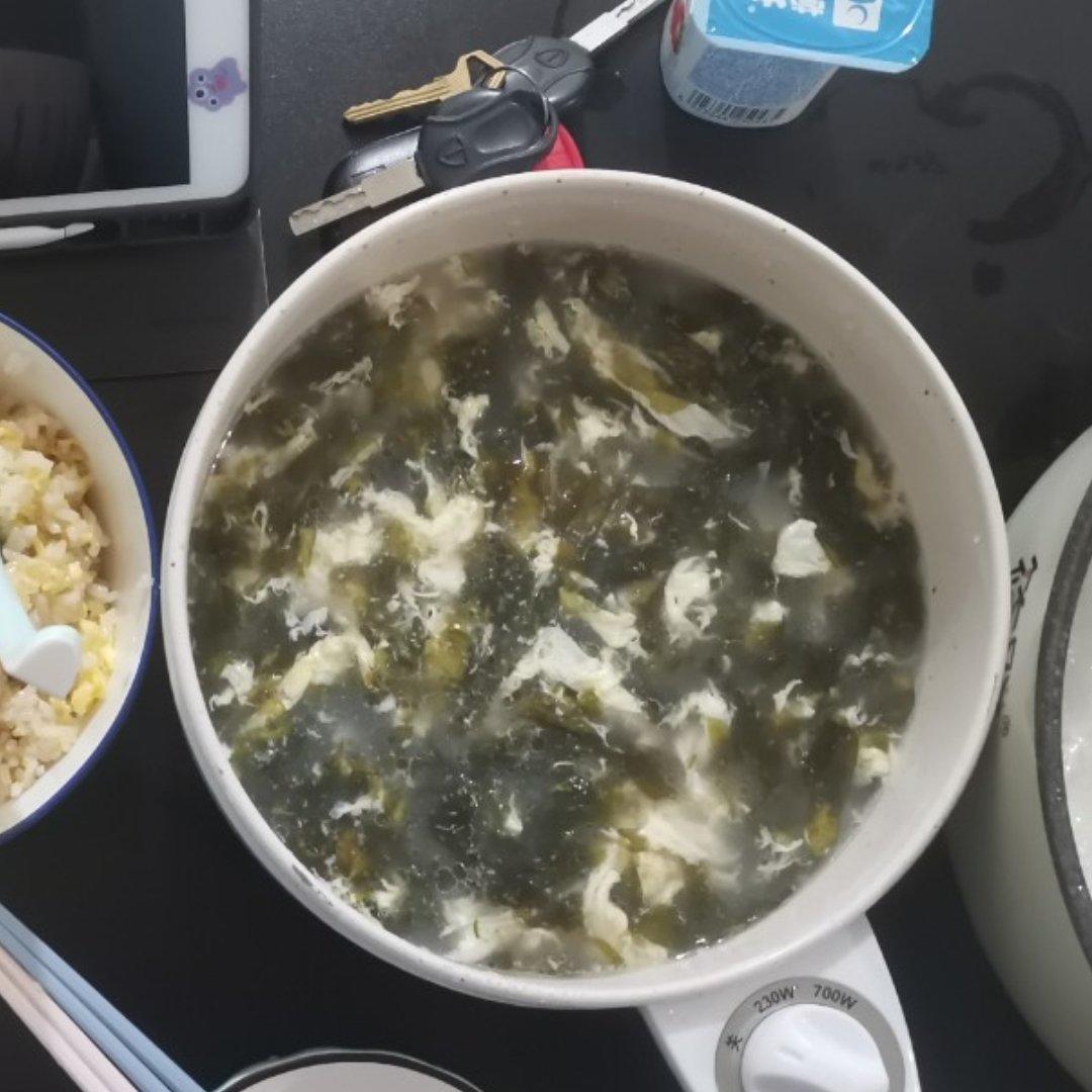 【紫菜蛋花汤】这样做鲜香无比，比饭店好喝
