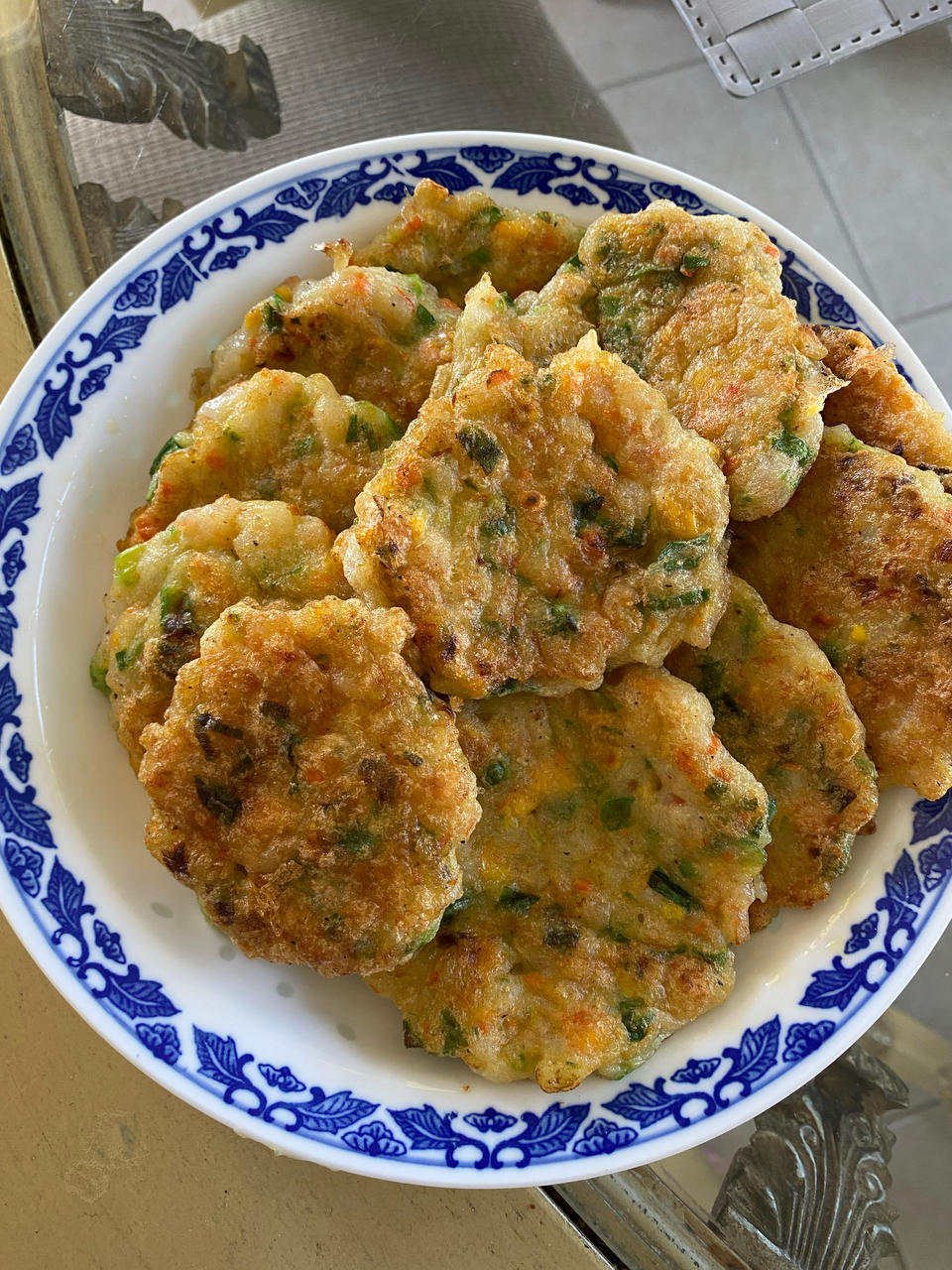 老少皆宜的虾饼，现在学晚上就能吃上！🍤