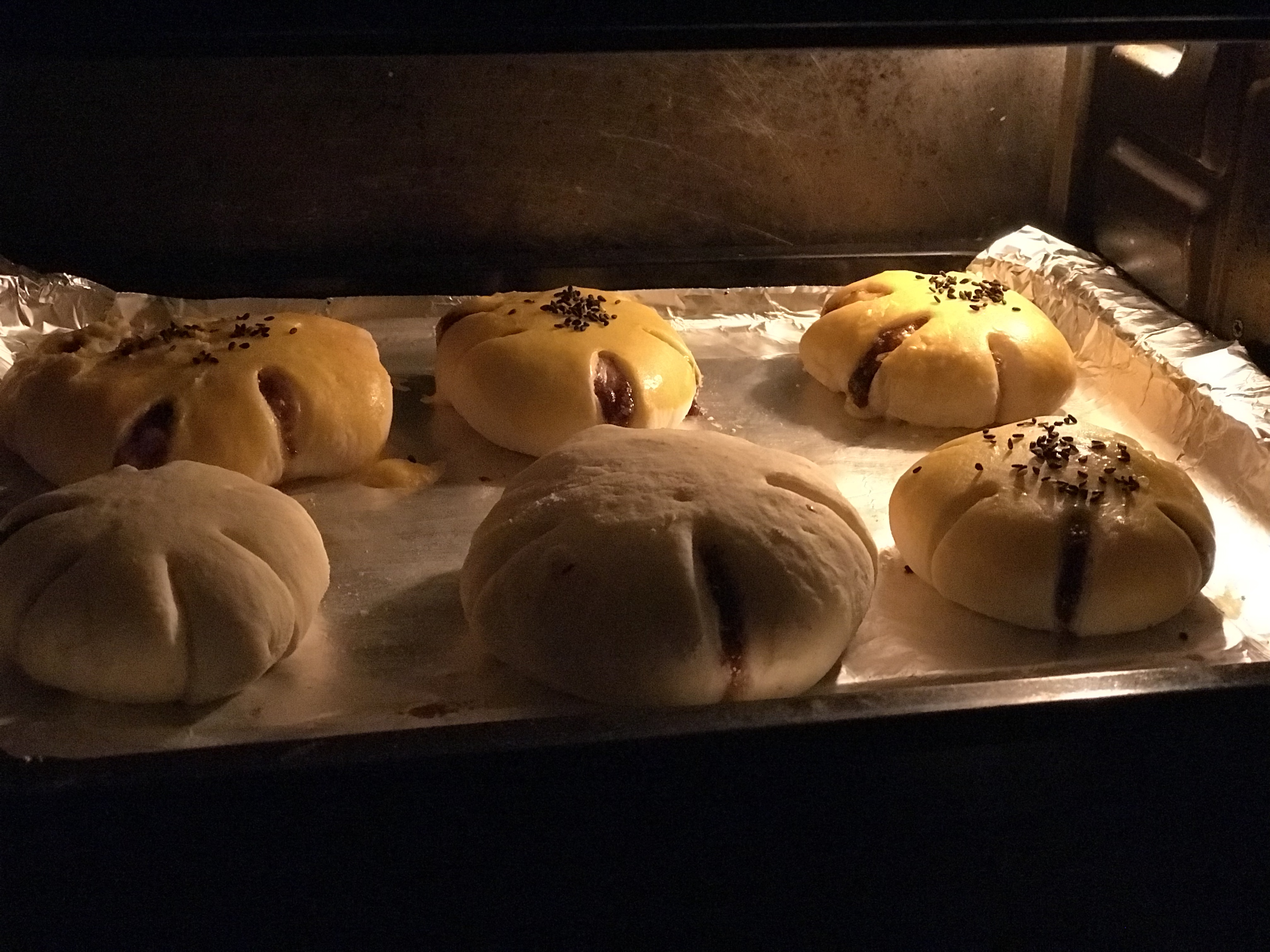 自制红豆沙baby面包的做法 步骤3