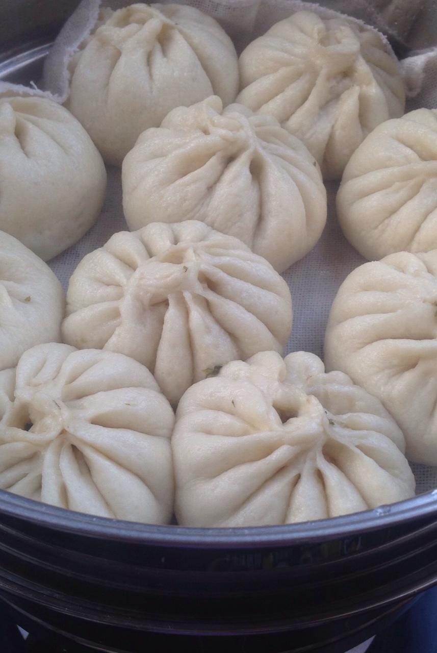 手工包子（肚脐包）