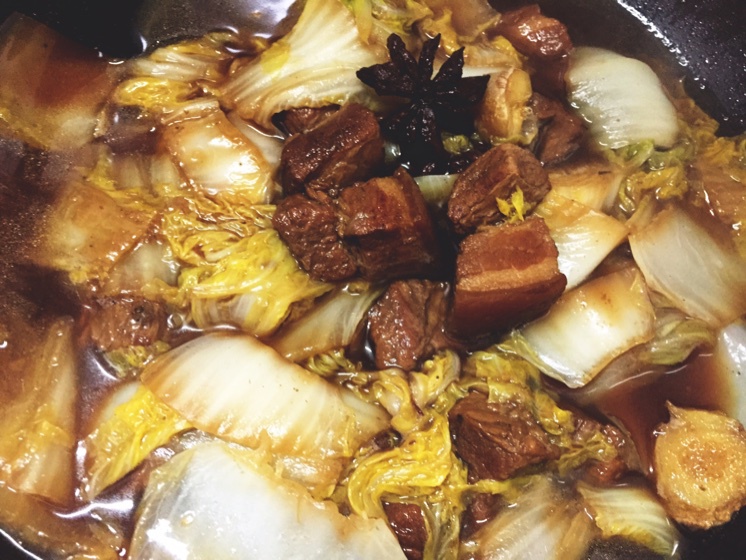 猪肉白菜炖粉条