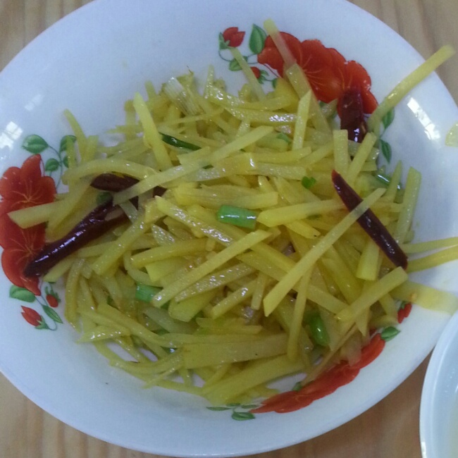 醋溜土豆丝