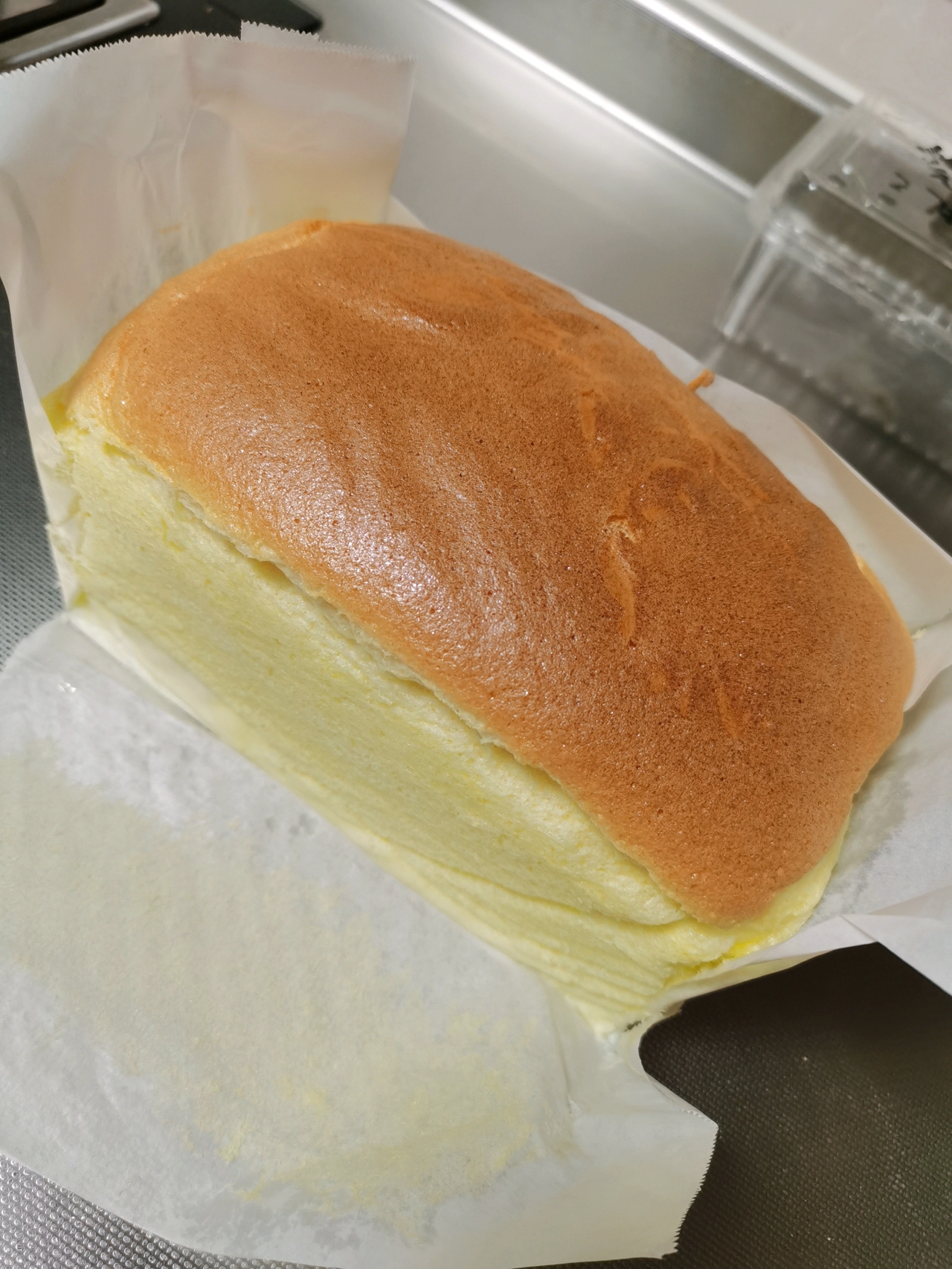【免费配方】最近在日本很火的一款舒芙蕾烫面海绵蛋糕