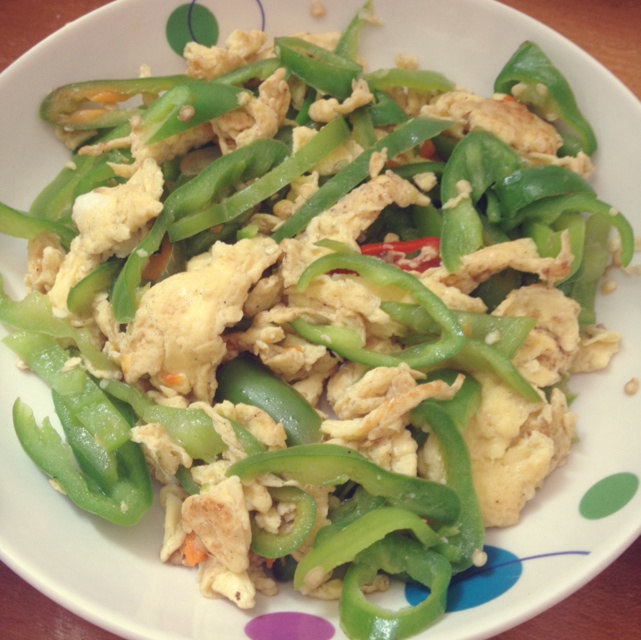 青椒鸡蛋