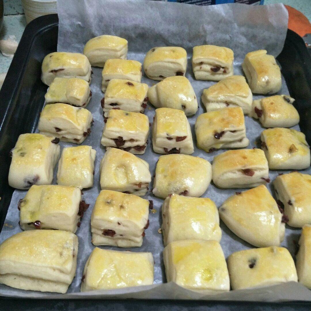 蔓越莓优格小面包块