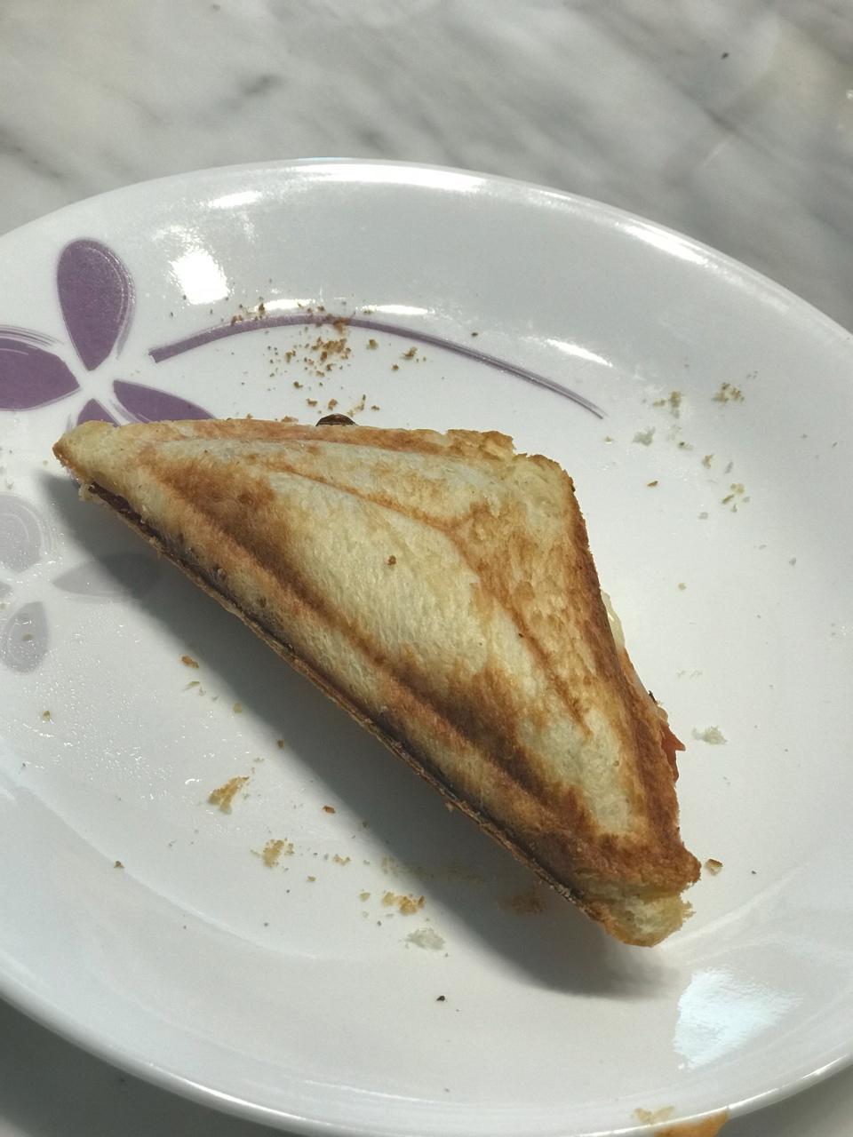 Vitantonio华芙机制作滑蛋飞碟热三明治