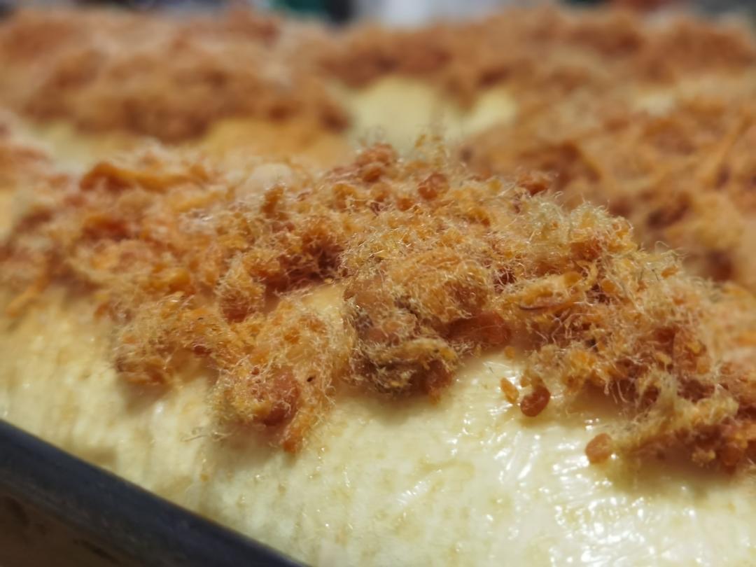 65度汤种松松面包（消耗肉松）