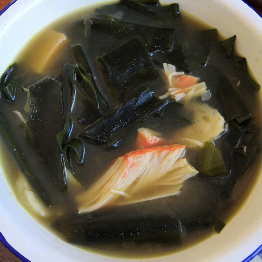 小白级 鲜海带汤的做法
