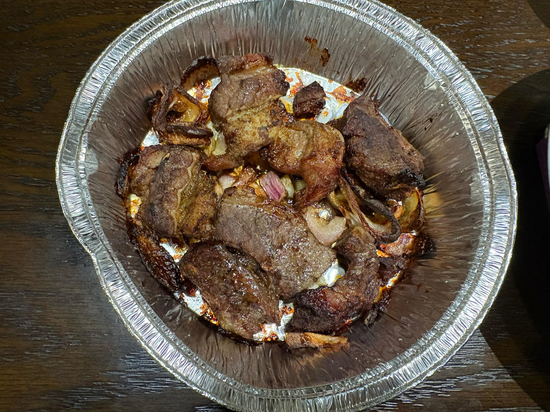 空气炸锅牛肉块