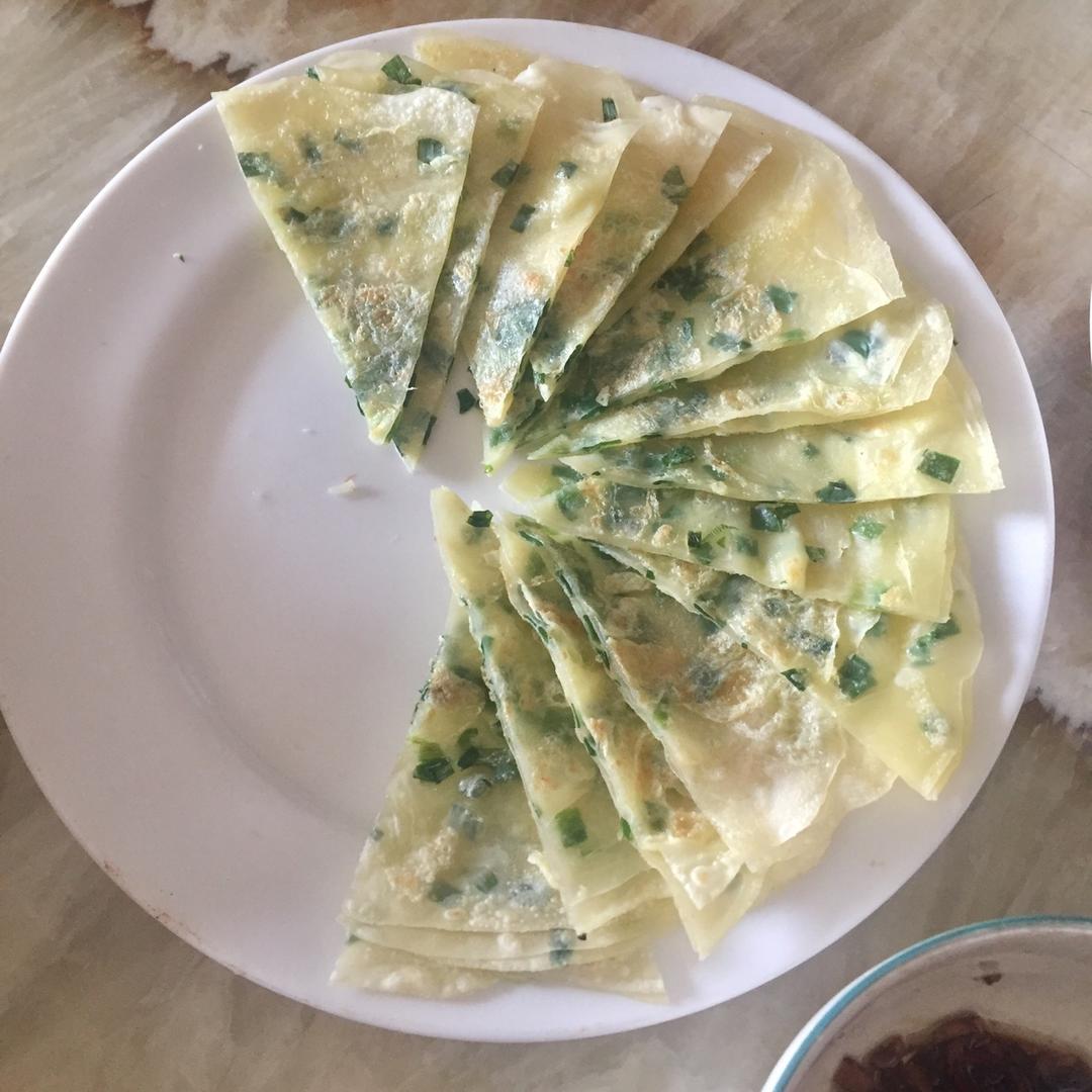 水饺皮｛葱油饼｝