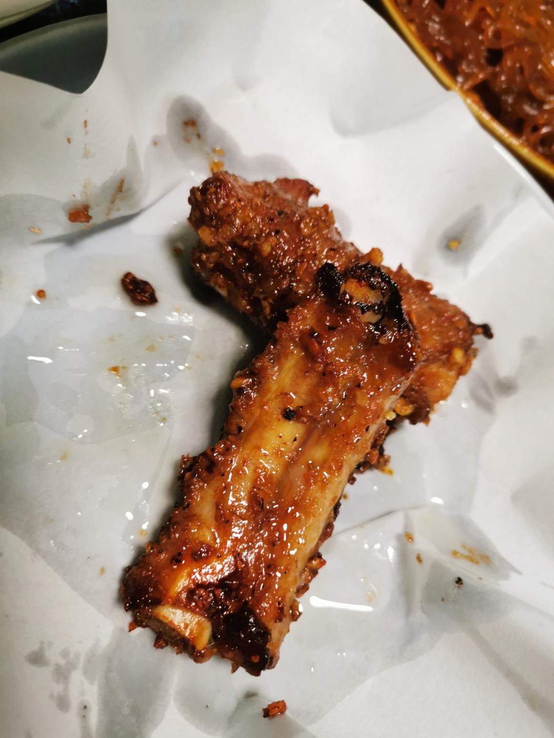 蜜制蒜香烤排骨【11月北鼎烤箱食谱】