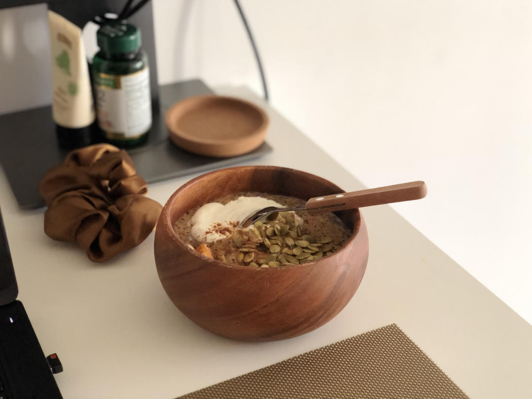 美式🍂南瓜派风味燕麦粥🎃