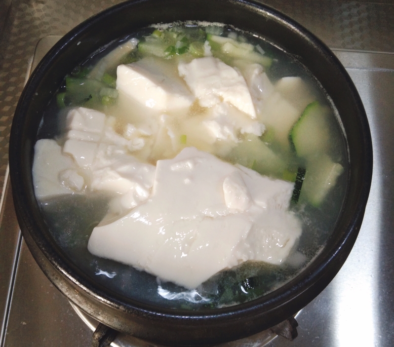 适合小朋友喝的韩式原味【嫩豆腐汤】的做法 步骤6