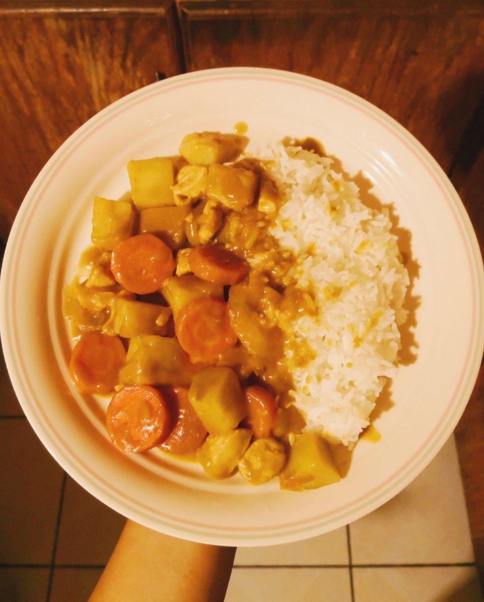 日式鸡肉咖喱饭