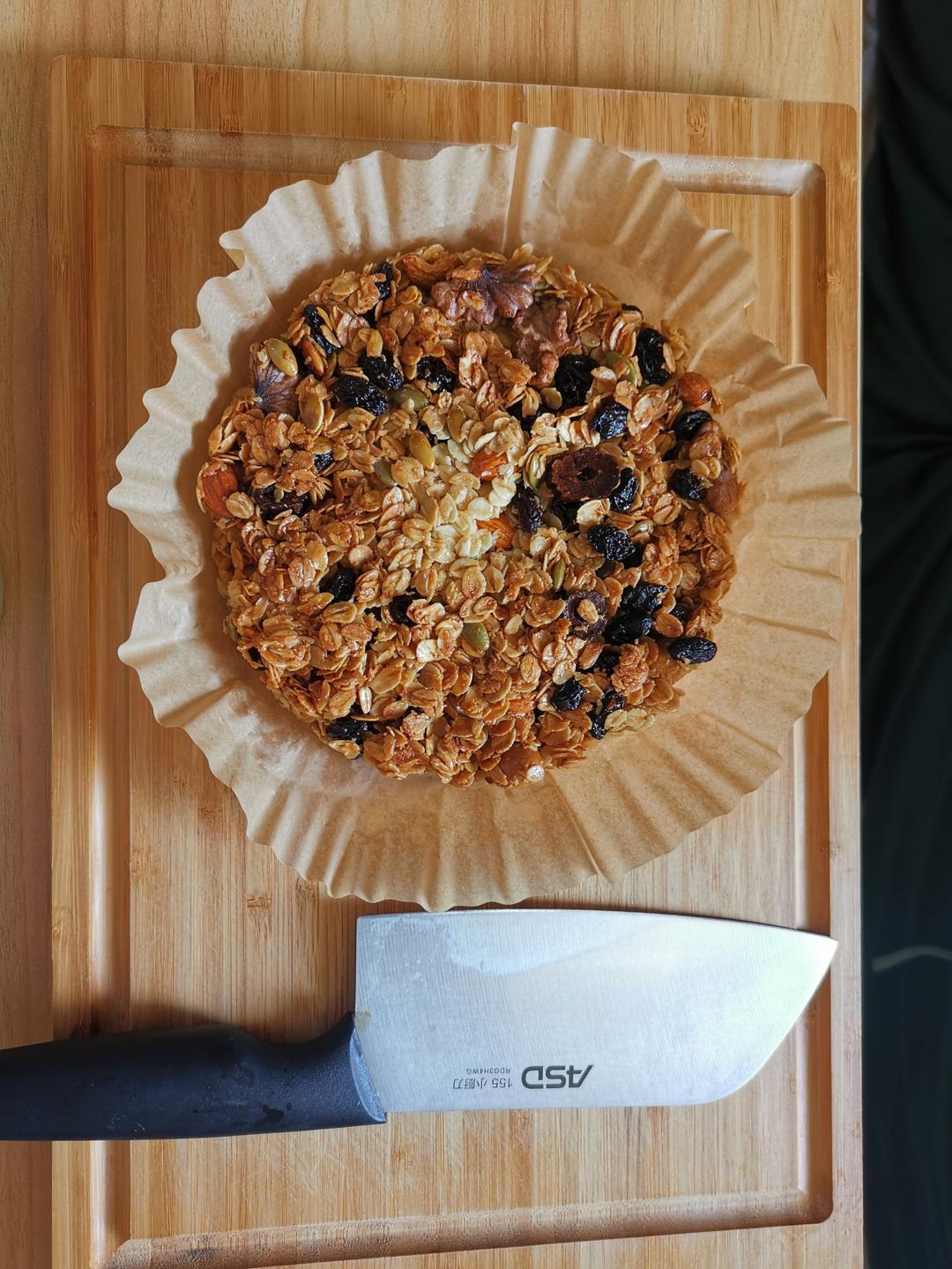 消耗燕麦片——燕麦坚果棒，饱腹感拉满