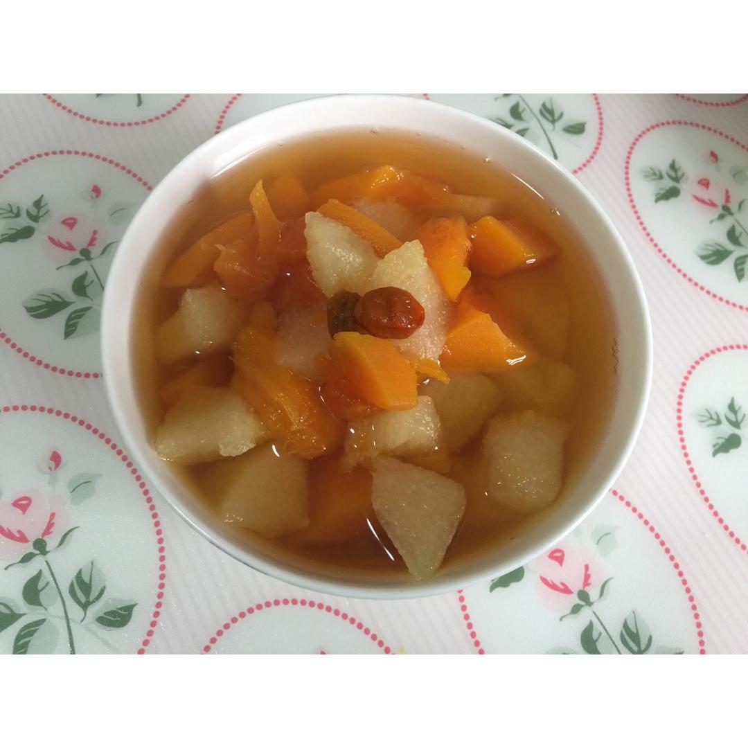 木瓜炖梨