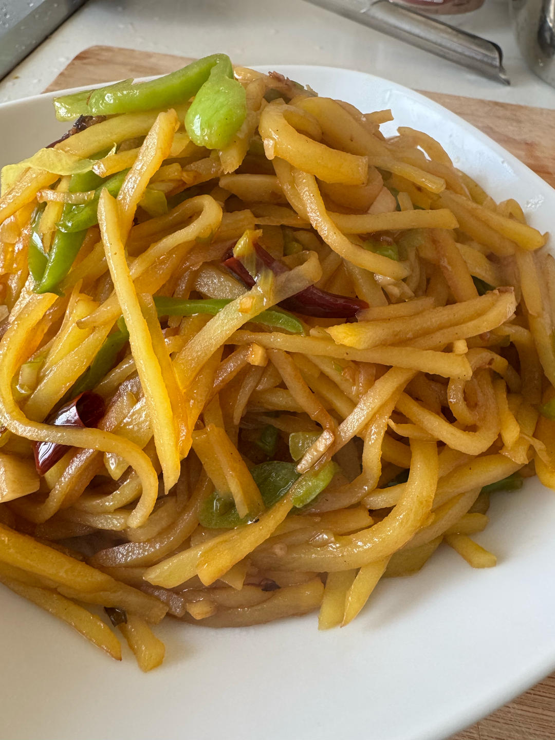 我爱家常菜—炒土豆丝