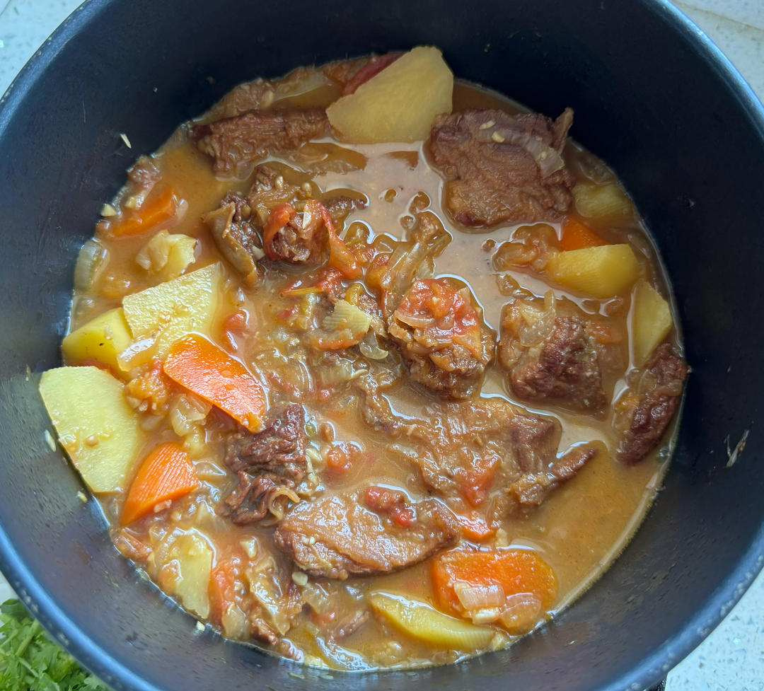 番茄土豆炖牛腩