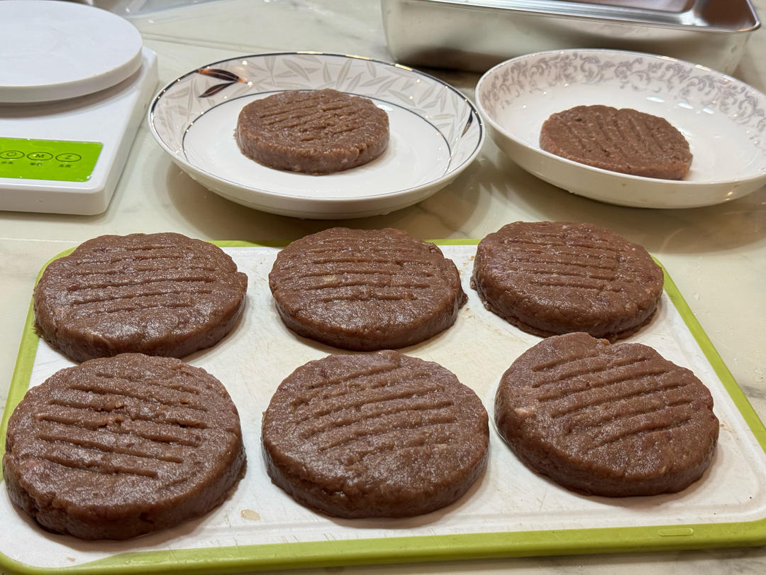 超详细汉堡牛肉饼｜附自制汉堡搭配#Healthymeals#减脂必撸16