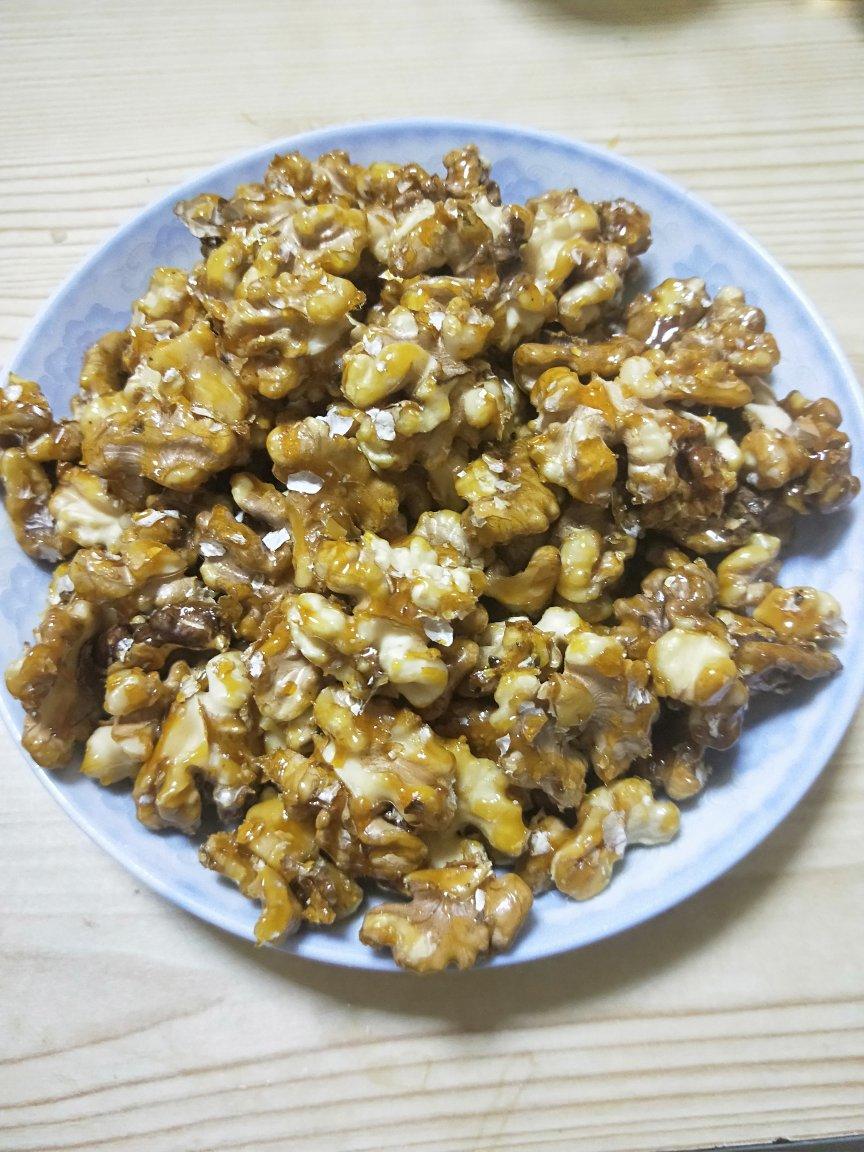 【琥珀核桃仁】冰糖无油不粘手