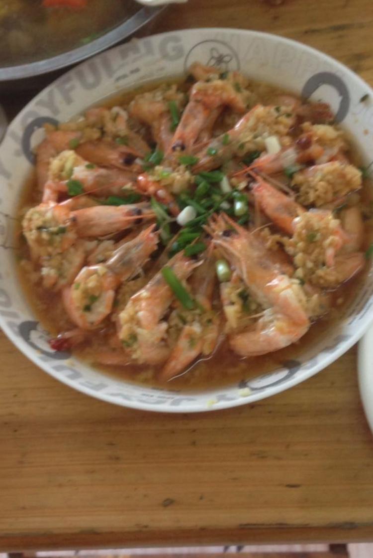 蒜蓉粉丝蒸虾