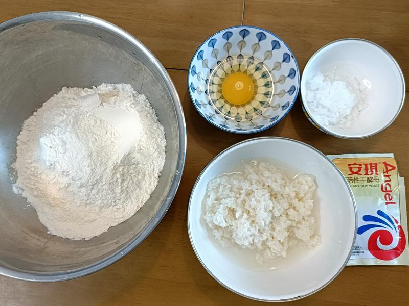 纯奶手撕吐司的做法 步骤1