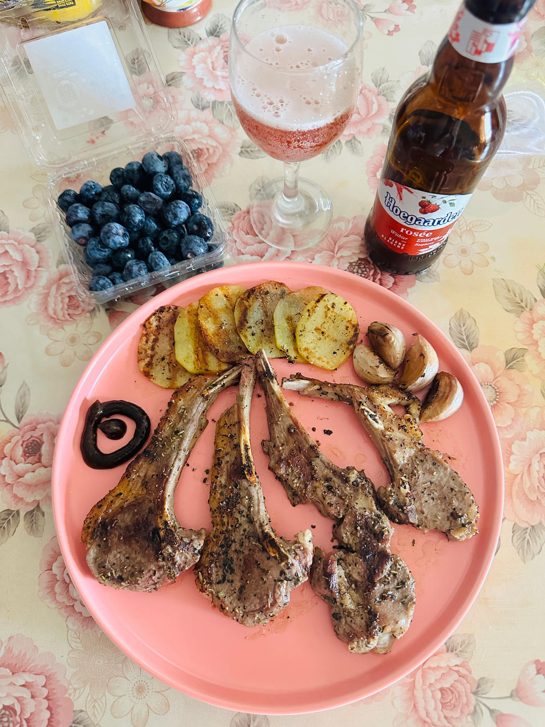 黑椒煎法式小羊排