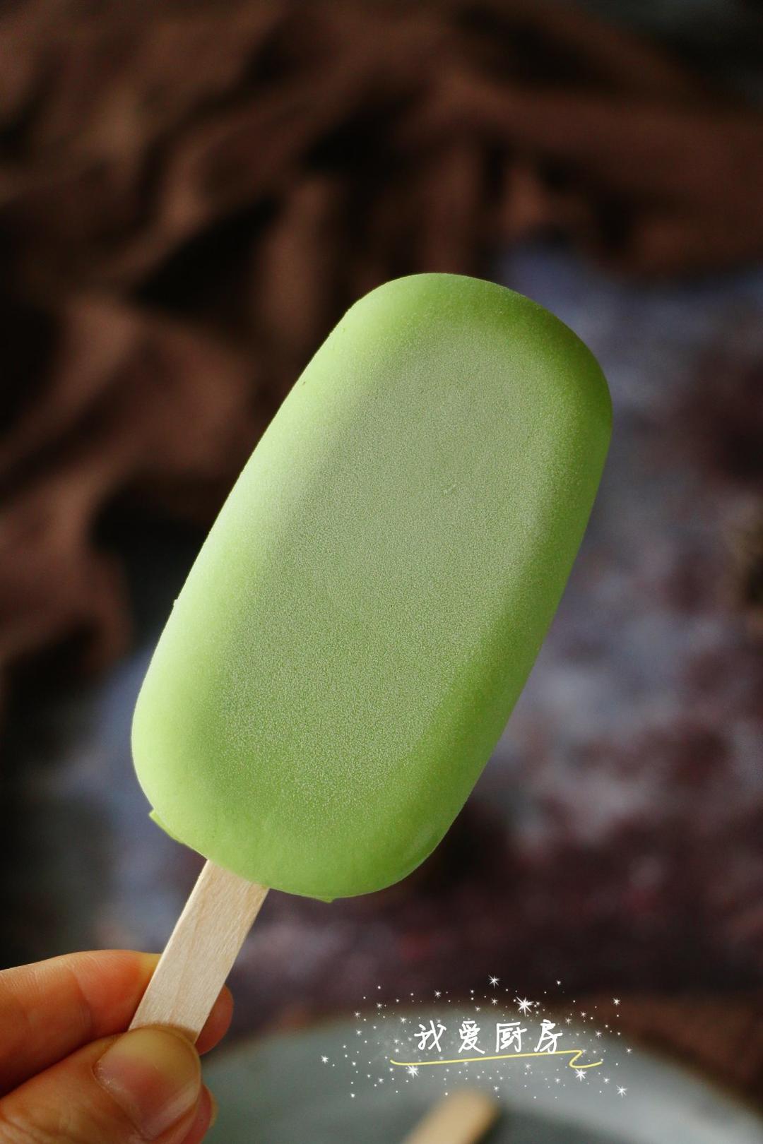 抹茶雪糕，细腻丝滑清爽